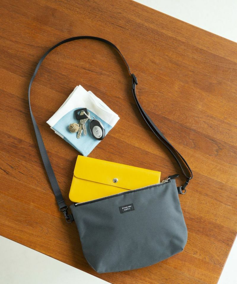 evergreen works STANDARD SUPPLY SIMPLICITY W ZIP SHOULDER M 雙拉鍊中型斜背包