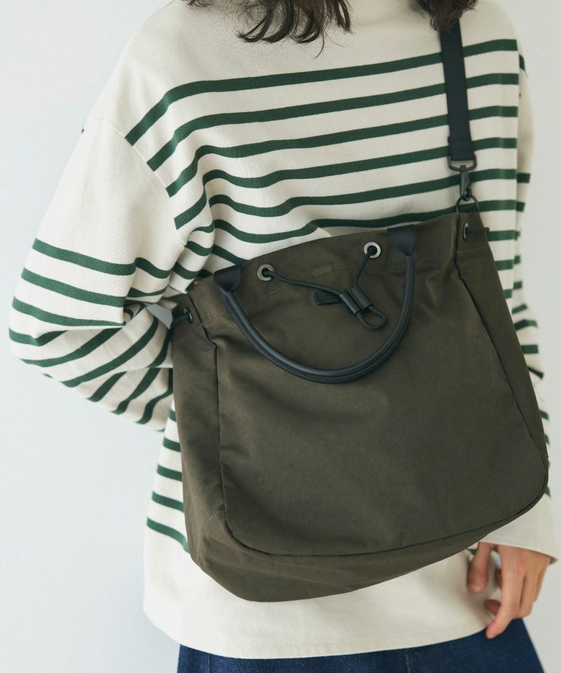 evergreen works STANDARD SUPPLY MIL CLOTH 2WAY 束口托特包