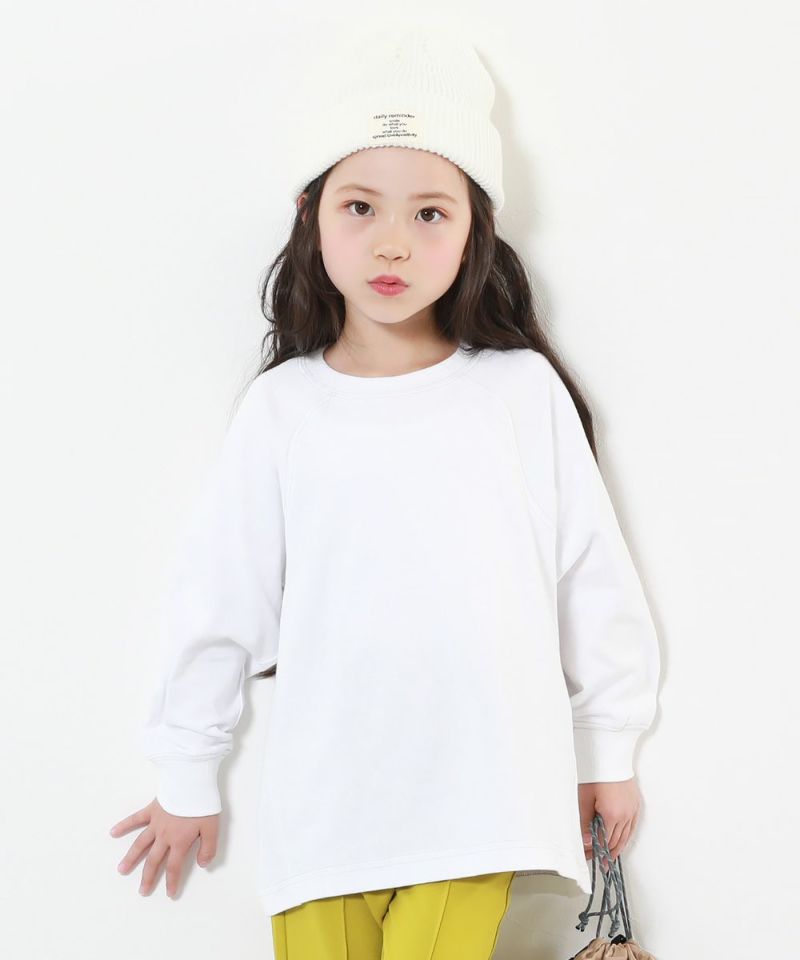 devirock 100%純棉 弧形袖長袖T恤