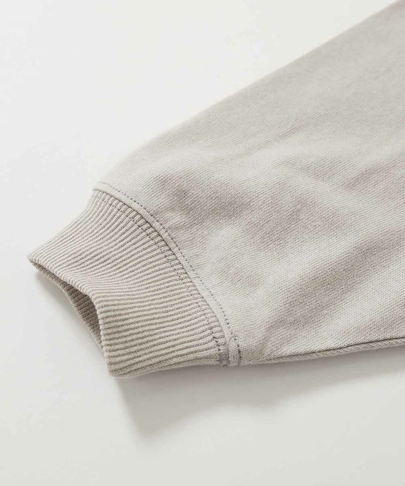 devirock 拼接縫線蝙蝠袖長袖T恤