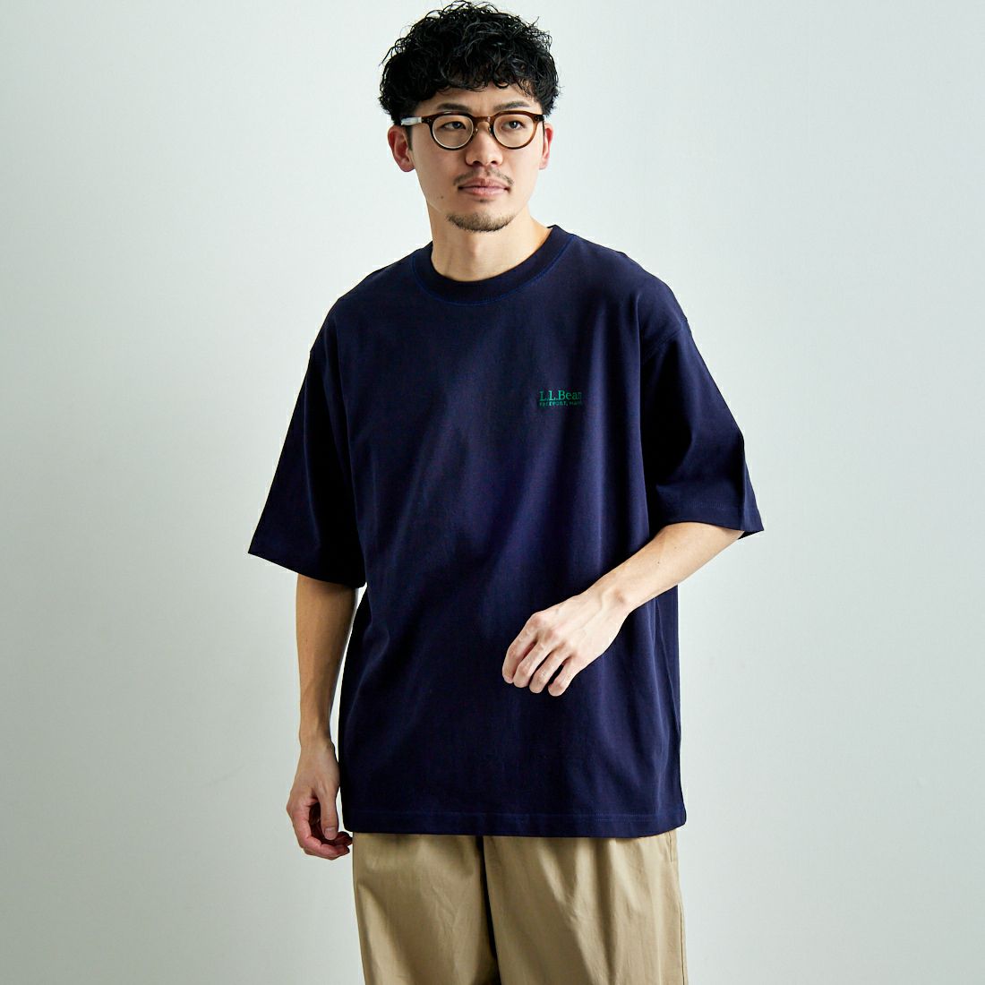 L.L.Bean Union 刺繡Logo 短袖T恤上衣 / 5275-0038