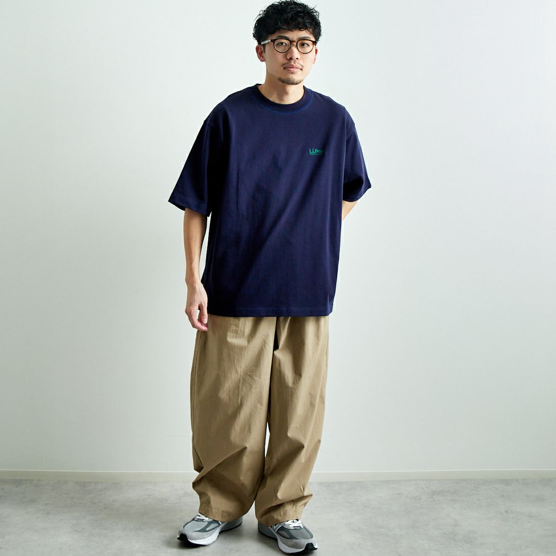 L.L.Bean Union 刺繡Logo 短袖T恤上衣 / 5275-0038