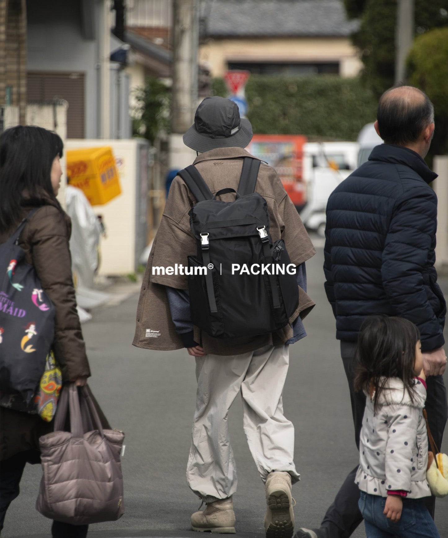 meltum x PACKING MULTIPOCKET BACKPACK 多口袋後背包