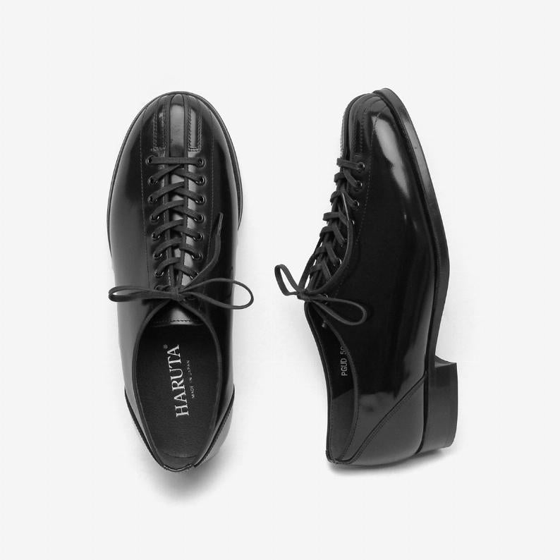 日本製HARUTA 復古保齡球風格皮鞋 #502