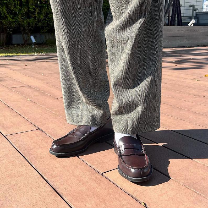 HARUTA 皮革樂福鞋