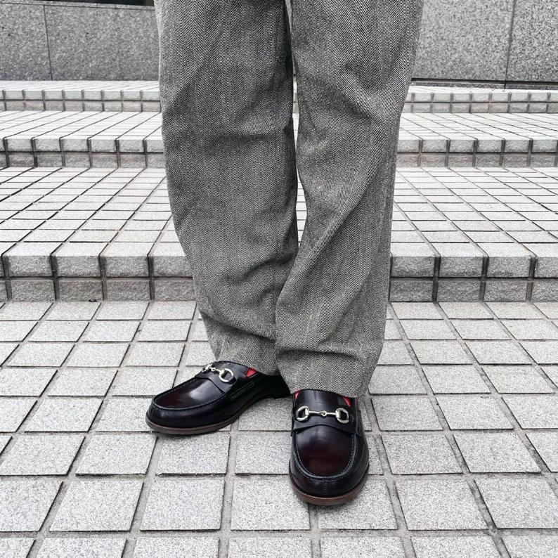 日本製 HARUTA 金屬飾扣樂福鞋 #922