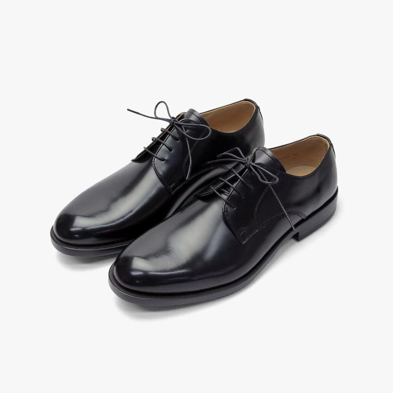 日本製HARUTA 超輕量素面綁帶皮鞋 #2600XL