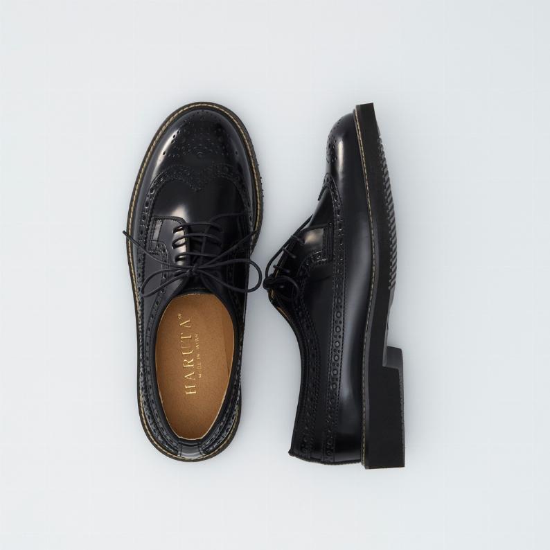 日本製HARUTA 雕花翼紋皮鞋 #379KS