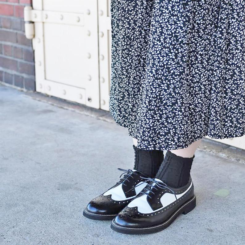 日本製HARUTA 雕花翼紋皮鞋 #379KS