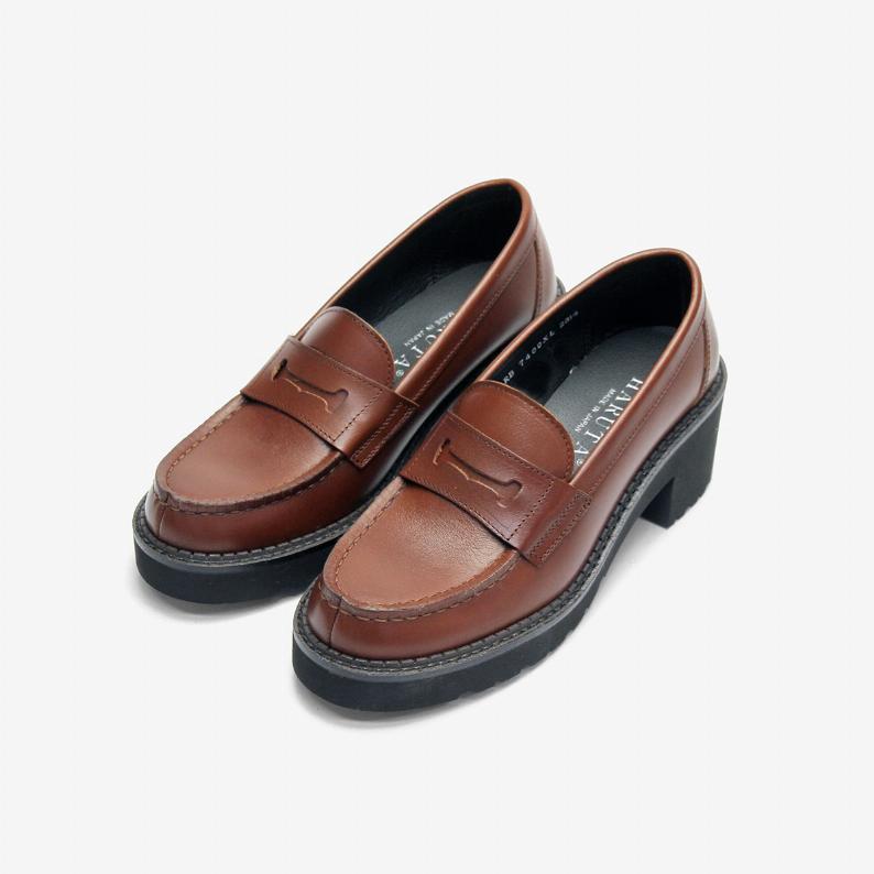 日本製HARUTA EX 增高厚底樂福鞋 #7400XL(輕量加強版)