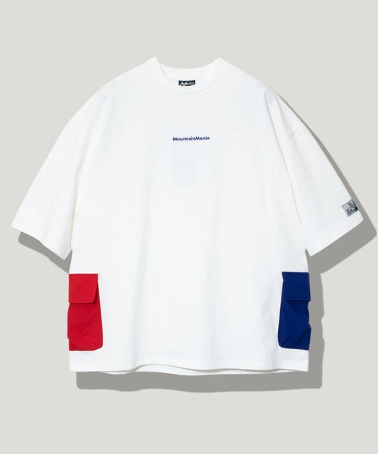 go slow caravan MOUNTAIN MANIA x GSC SHORT SLEEVE TEE SIDE POCKET (MENS) 短袖上衣