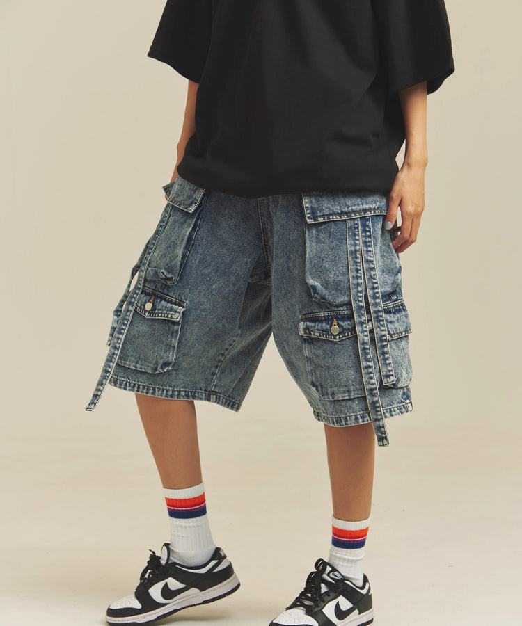 GALLIS ADDICTION 10.5OZ (MENS) 牛仔工裝短褲