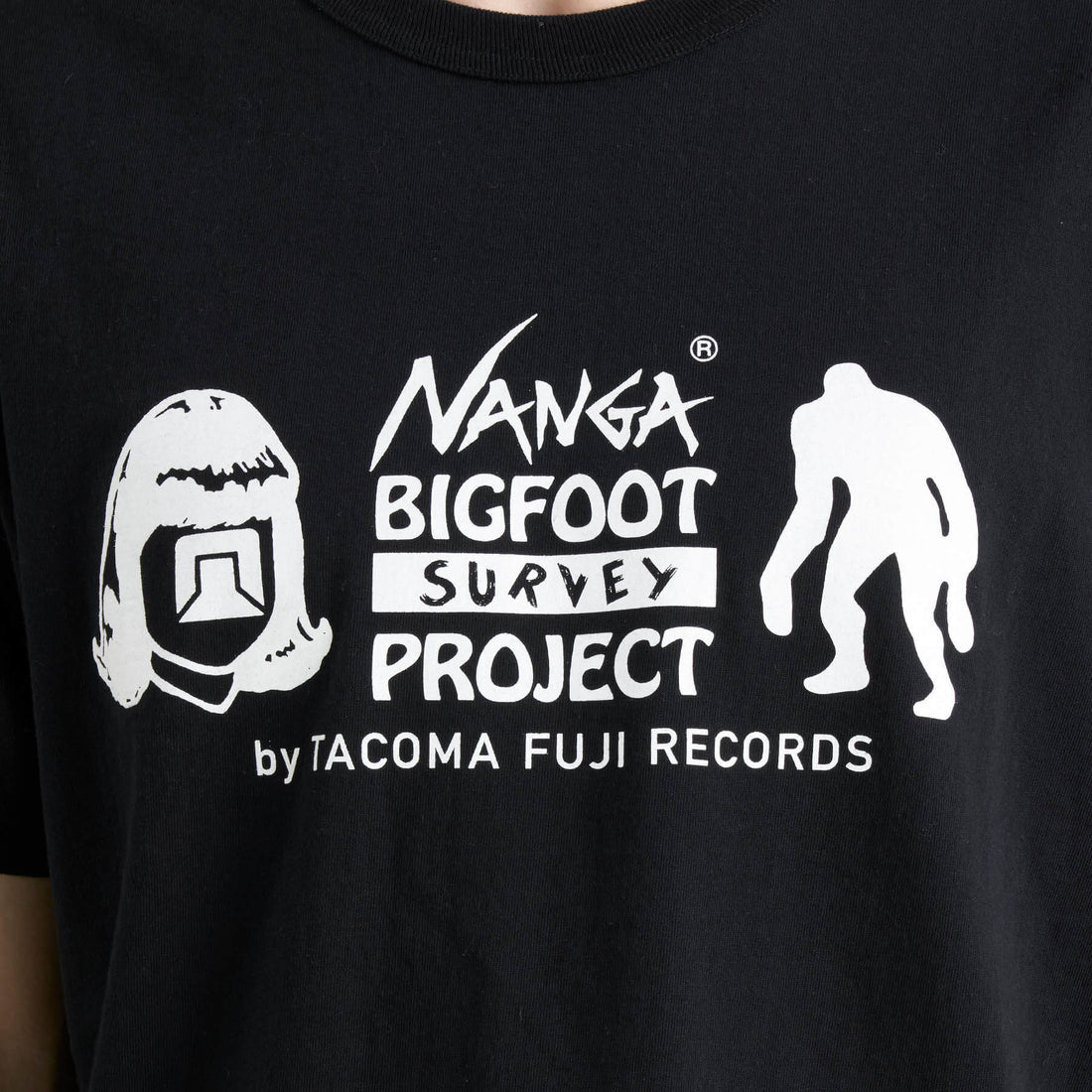 NANGA × TACOMA FUJI RECORDS LOGO標誌短袖T恤