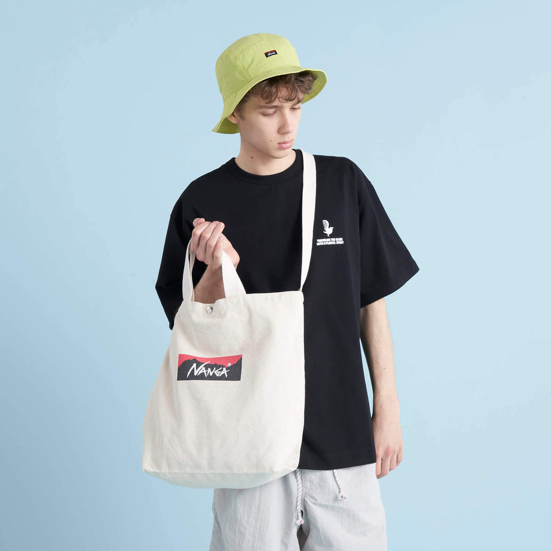NANGA Logo 帆布 2WAY 托特包
