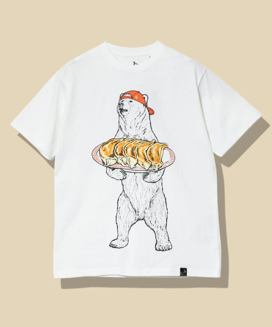 go slow caravan USA COTTON TEE (MENS/WOMENS) 煎餃熊印花短袖T恤