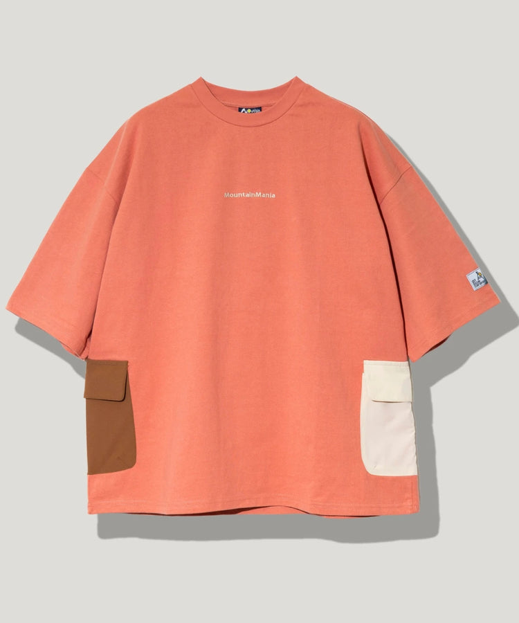 go slow caravan MOUNTAIN MANIA x GSC SHORT SLEEVE TEE SIDE POCKET (MENS) 短袖上衣