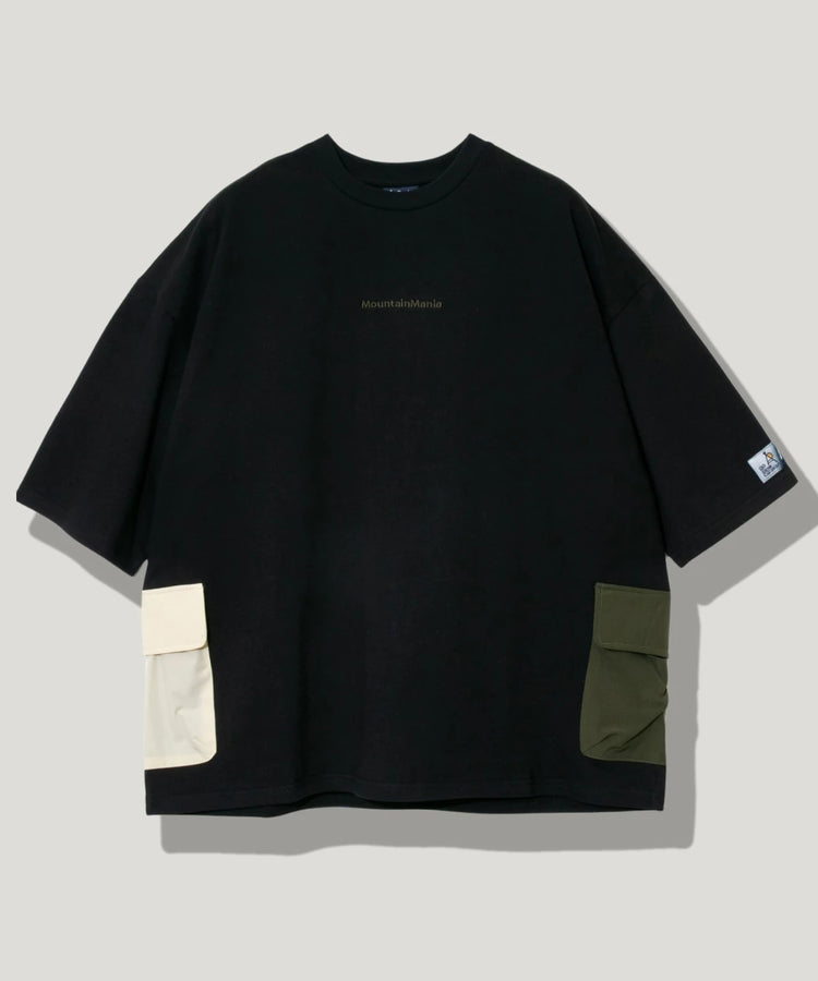 go slow caravan MOUNTAIN MANIA x GSC SHORT SLEEVE TEE SIDE POCKET (MENS) 短袖上衣