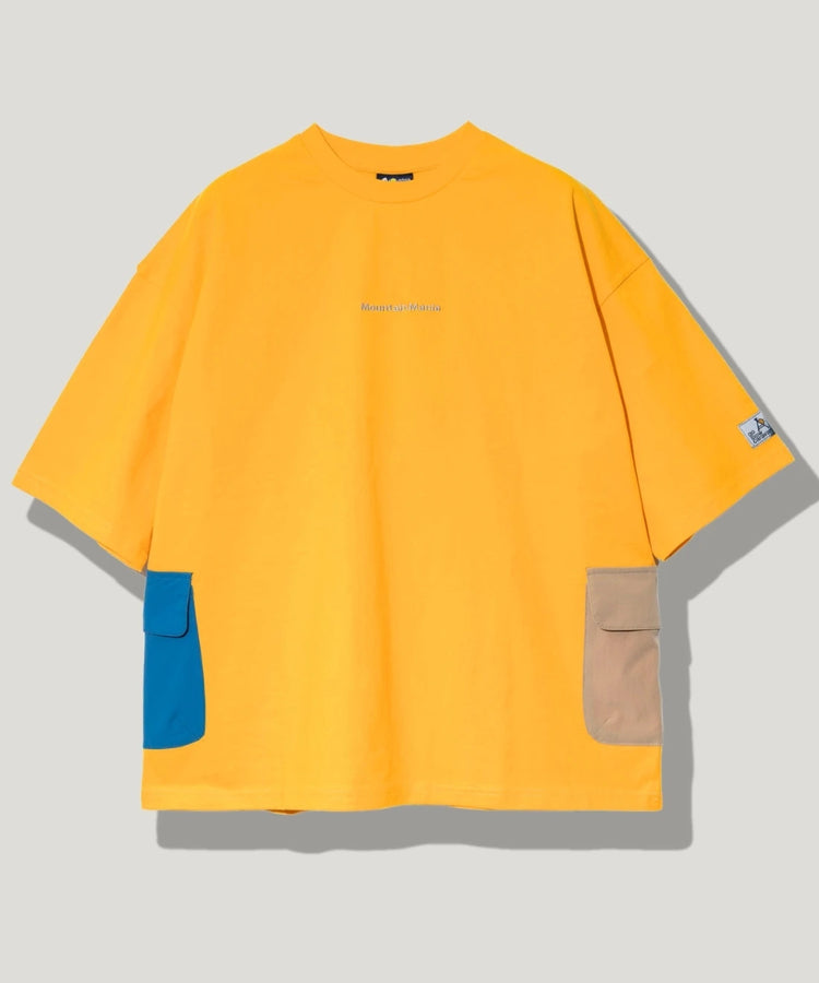 go slow caravan MOUNTAIN MANIA x GSC SHORT SLEEVE TEE SIDE POCKET (MENS) 短袖上衣