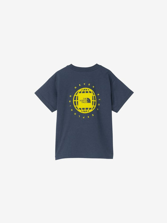 THE NORTH FACE Geo Square Logo Tee (Kids) 印花短袖T恤
