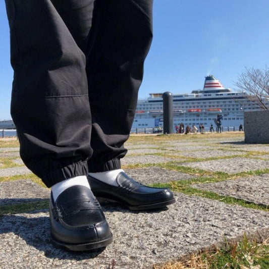 日本製 HARUTA Scotchgard 防潑水硬幣樂福鞋 #SG906