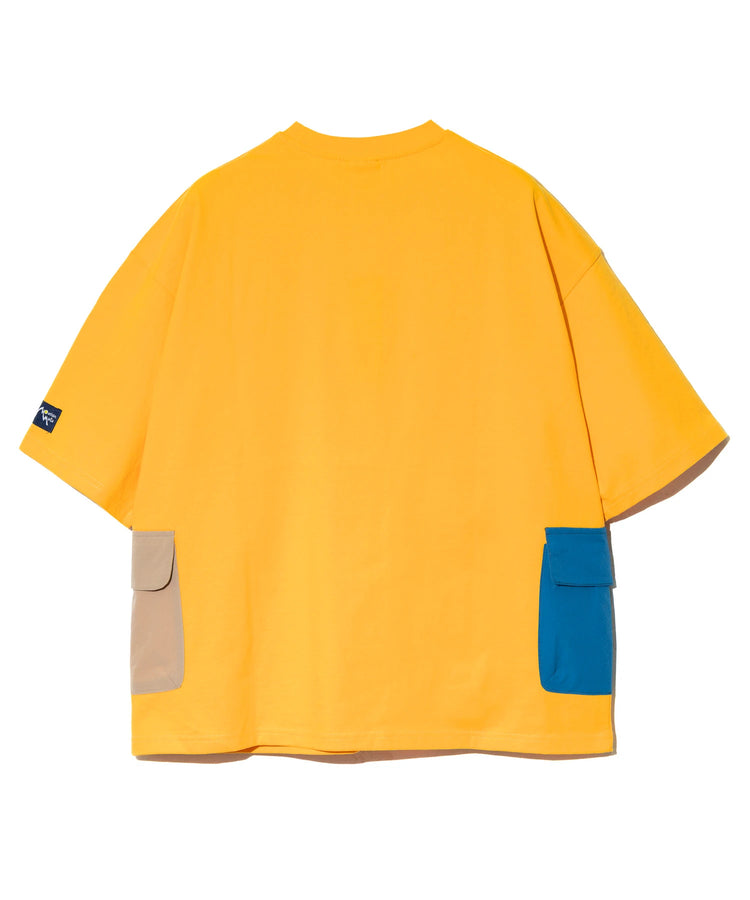 go slow caravan MOUNTAIN MANIA x GSC SHORT SLEEVE TEE SIDE POCKET (MENS) 短袖上衣
