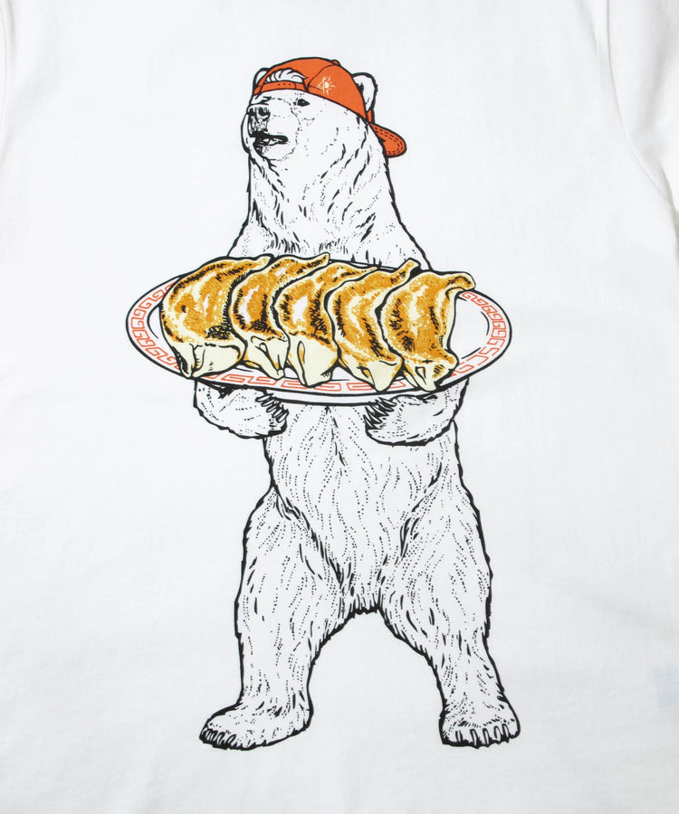 go slow caravan USA COTTON TEE (MENS/WOMENS) 煎餃熊印花短袖T恤