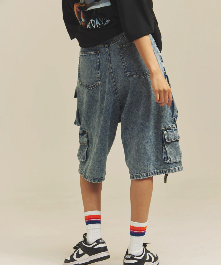 GALLIS ADDICTION 10.5OZ (MENS) 牛仔工裝短褲