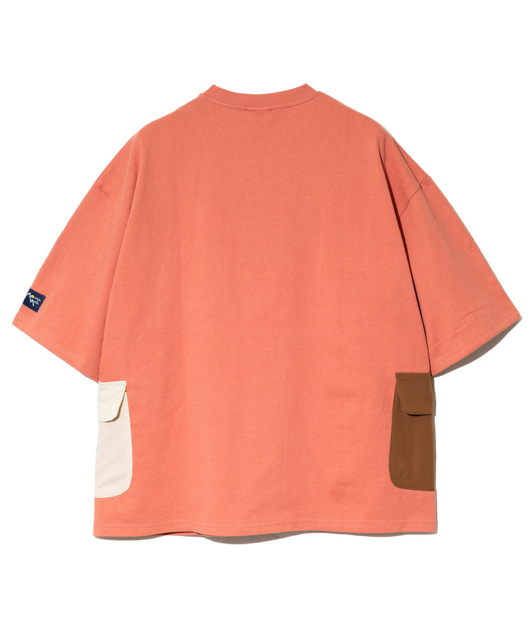 go slow caravan MOUNTAIN MANIA x GSC SHORT SLEEVE TEE SIDE POCKET (MENS) 短袖上衣