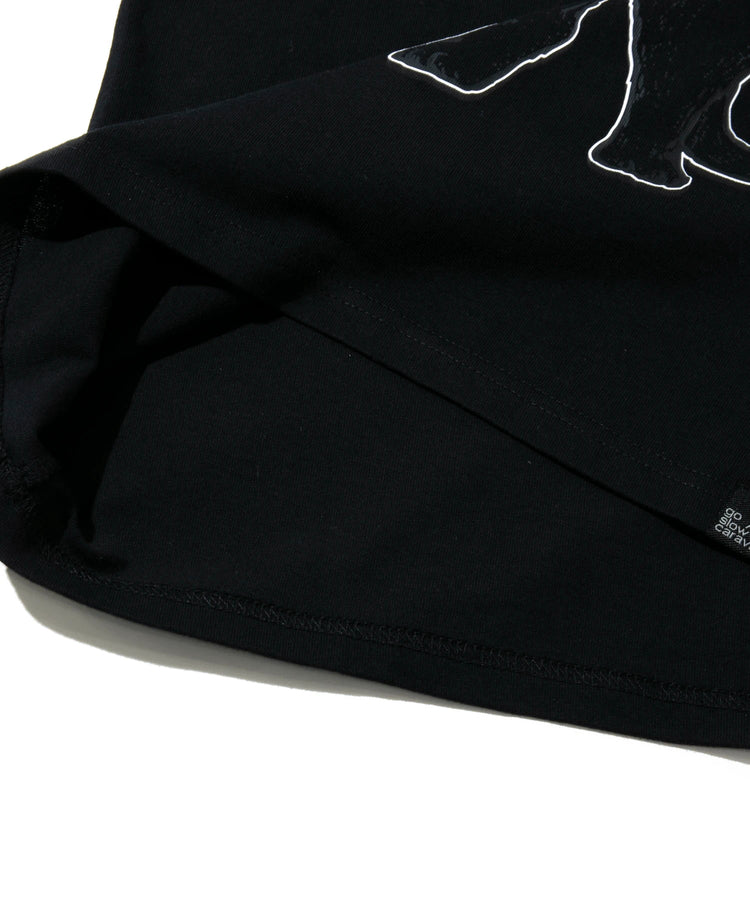 go slow caravan USA COTTON TEE (MENS/WOMENS) 貓咪拉麵印花短袖T恤