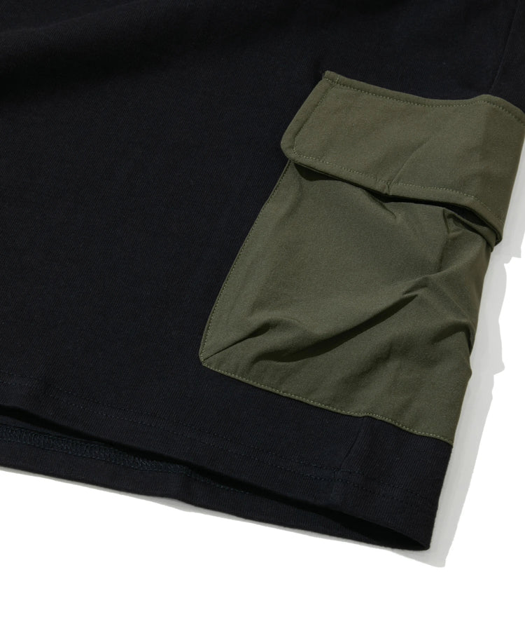 go slow caravan MOUNTAIN MANIA x GSC SHORT SLEEVE TEE SIDE POCKET (MENS) 短袖上衣