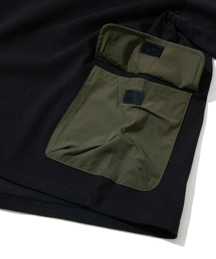 go slow caravan MOUNTAIN MANIA x GSC SHORT SLEEVE TEE SIDE POCKET (MENS) 短袖上衣
