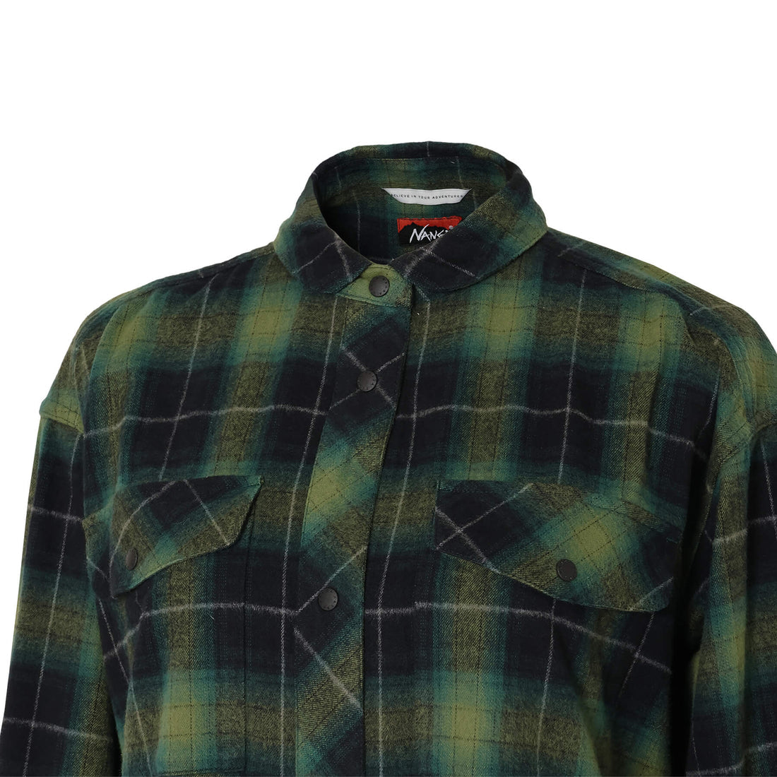 特價 NANGA FADE PLAID 格紋露營風襯衫洋裝