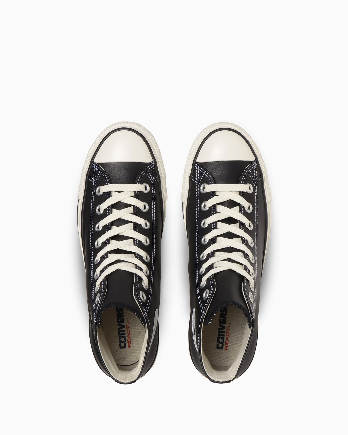 日本限定 CONVERSE LEATHER ALL STAR Ⓡ HI 皮革高筒帆布鞋