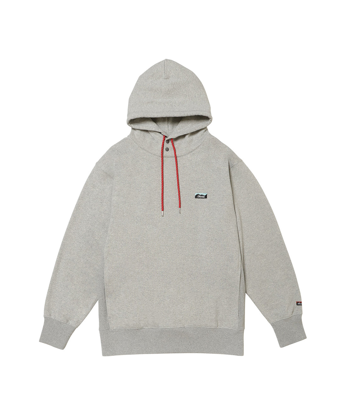 NANGA ECO HYBRID 迷你 Box Logo 刺繡連帽大學T