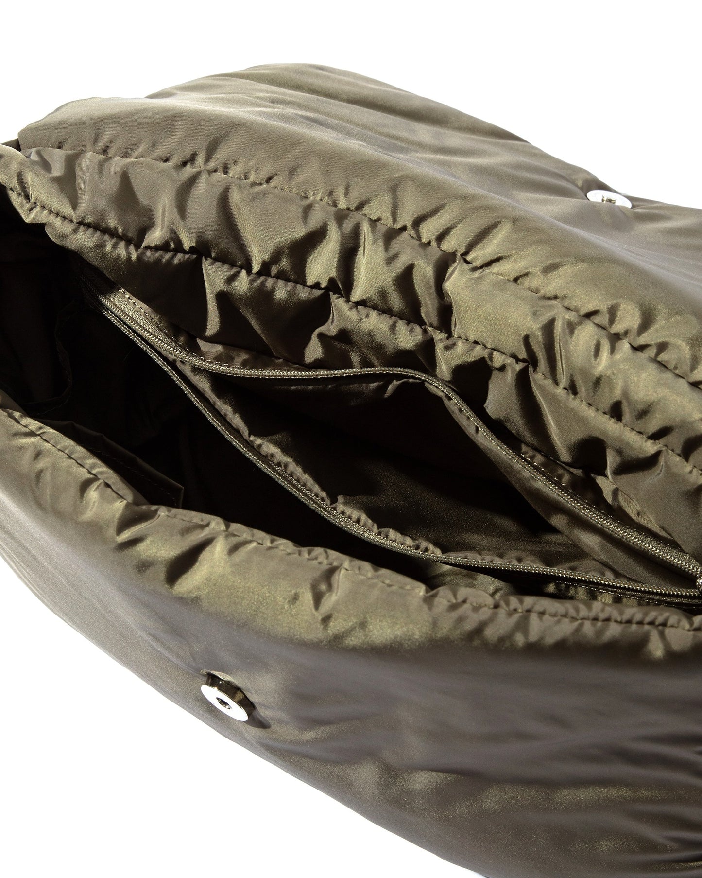 CLESSTE 加厚翻蓋休閒斜背包(橄欖綠)