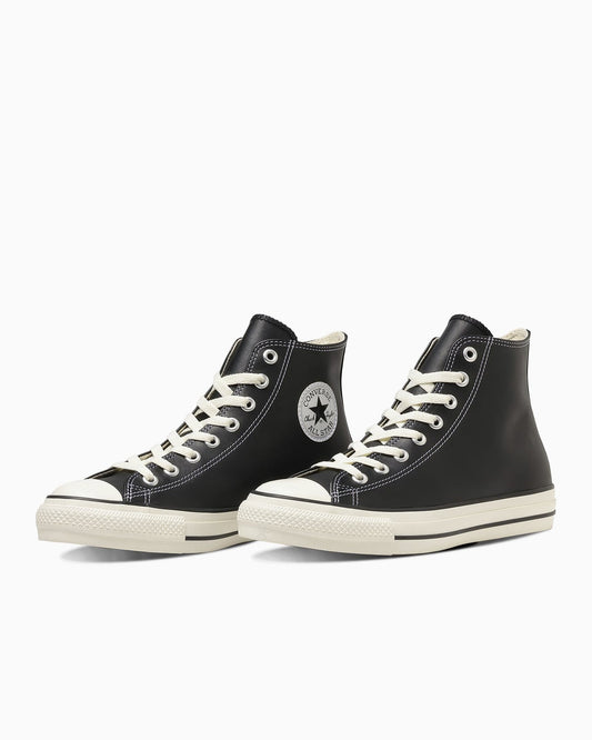 日本限定 CONVERSE LEATHER ALL STAR Ⓡ HI 皮革高筒帆布鞋