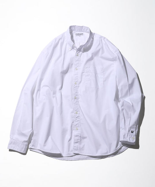 CAHLUMN Magazine Pocket Broadcloth B.D Shirt 口袋寬版襯衫