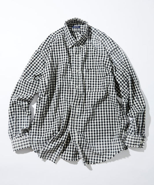 NAUTICA Faded Crushed L/S Shirt 仿舊壓皺長袖襯衫