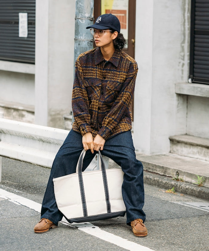 FREAK'S STORE CPO Check Shirt Jacket 毛呢格紋襯衫夾克