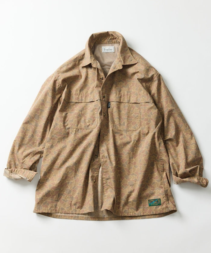 FREAK'S STORE x Foxfire fishing pocket long sleeve check shirt 長袖格紋口袋襯衫