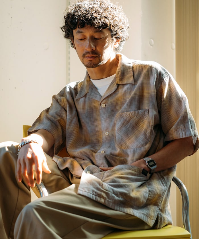 PENDLETON 雙層紗格紋短袖襯衫