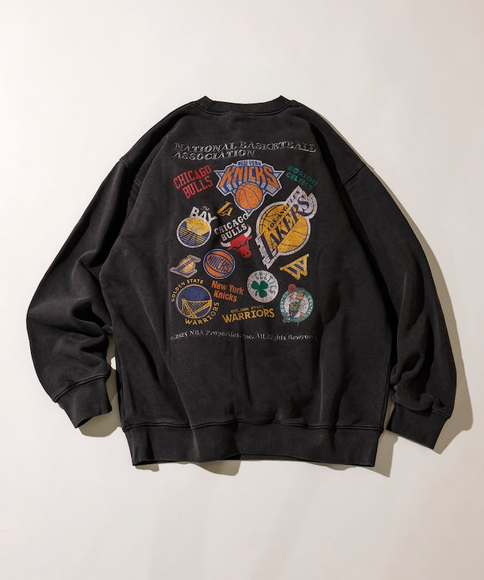 FREAK'S STORE NBA Special Order Random Team Back Logo Print Sweatshirt 隨機球隊標誌大學T