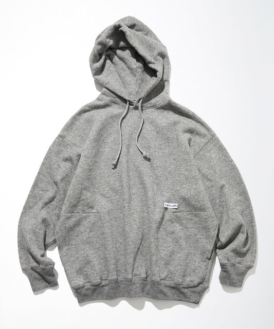CAHLUMN Merino Wool+Cotton Loop Back Sweat Hoodie 美麗諾羊毛連帽T
