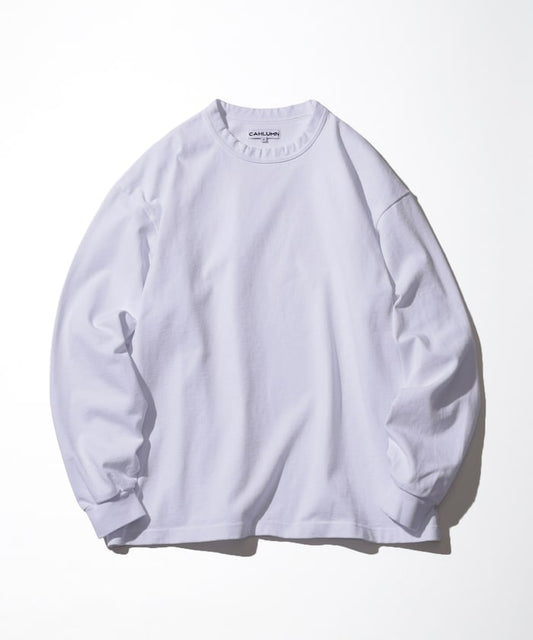 CAHLUMN Heavy Weight Jersey Long Sleeve Tee 厚磅長袖上衣
