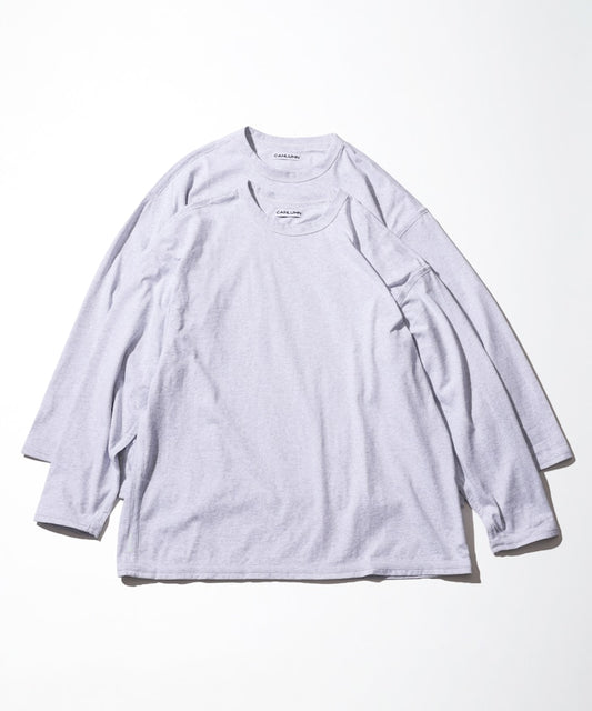 CAHLUMN 2-Pack Reversible Long Sleeve Tee “REGULAR FIT” 雙面長袖上衣(兩件組)