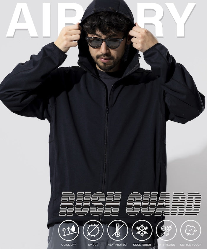 FREAK'S STORE AIRDRY High-performance Material Rashguard Zip-up Hoodie 防曬拉鍊外套