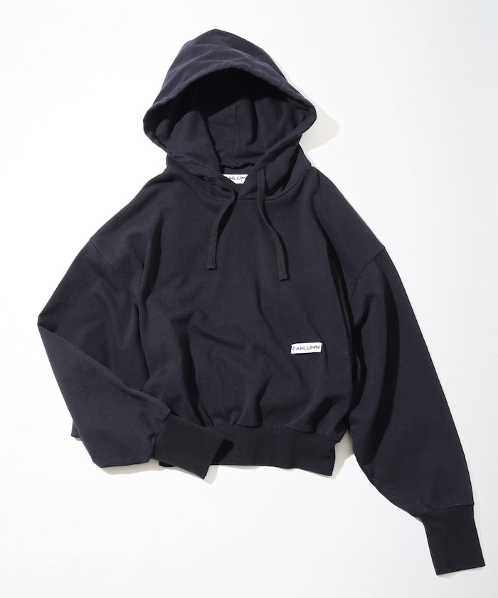 CAHLUMN Heavy Weight Jersey Cropped Hoodie 厚磅棉質短版連帽大學T