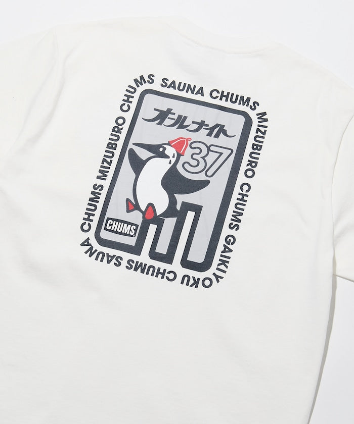 CHUMS限定 ALL NIGHT 37 短袖T恤上衣