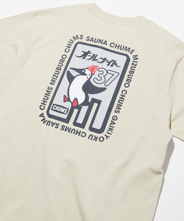 CHUMS限定 ALL NIGHT 37 短袖T恤上衣
