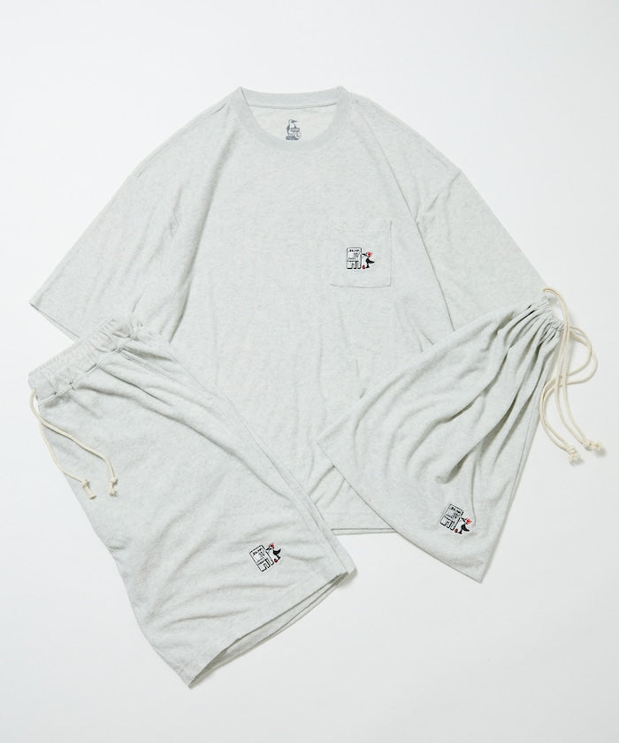 CHUMS限定 ALL NIGHT 37 毛巾布套裝(附束口袋)